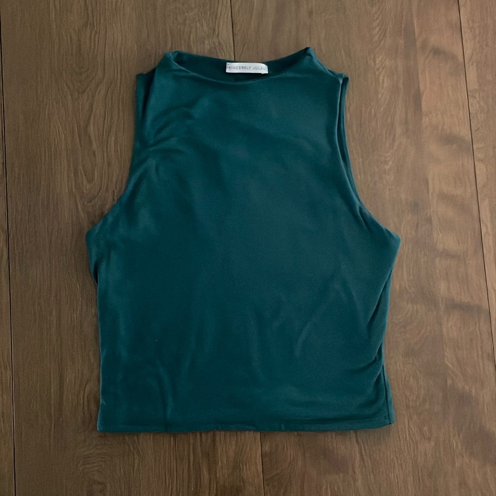 High Neck Tank Top